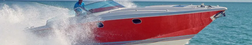 Products 5 0 387 1red speed boat wake jumping